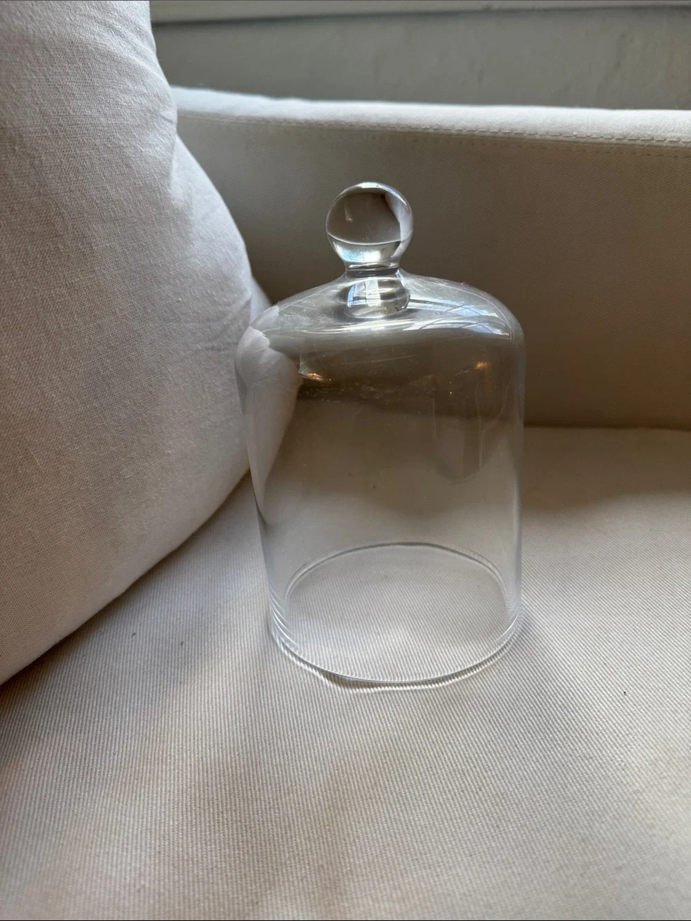 Crate and Barrel Candle Cloche